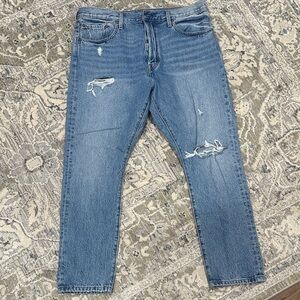 Levi's Men's Distressed 501 Skinny Jeans